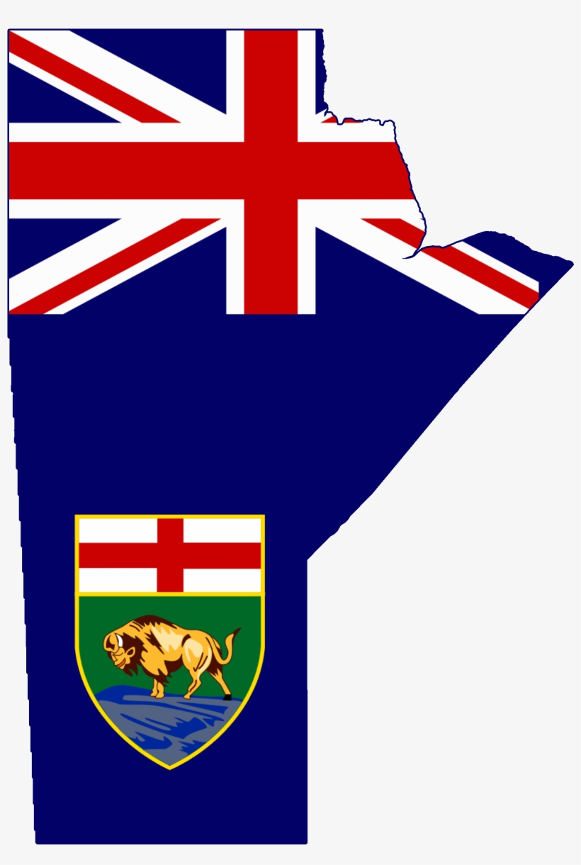 Flag Map Of Manitoba - Sea Cadet Corps Flag, transparent png