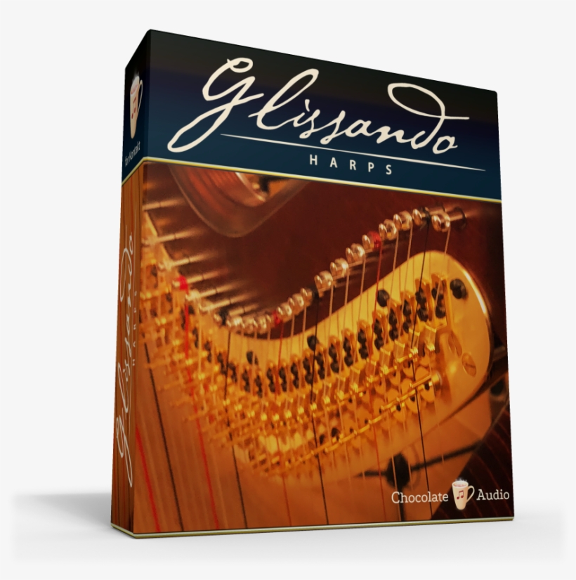 Glissandoharps Box Web Offer - Book Cover, transparent png