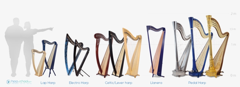 Harp Png Free Download - Harp Types, transparent png