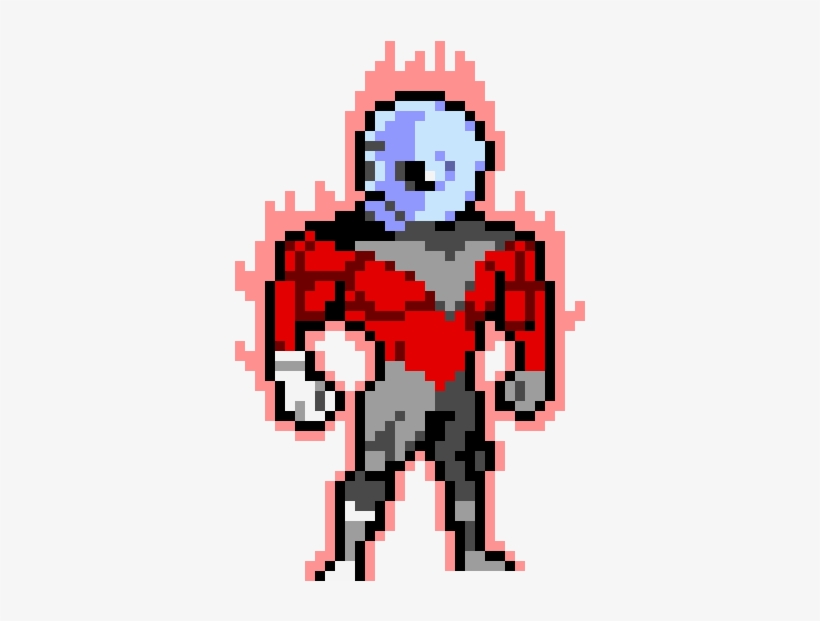 Jiren - Jiren Pixel Art, transparent png