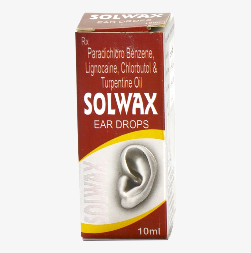 Solwax Ear Drop - Chocolate, transparent png