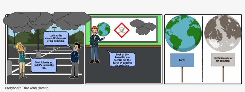 Air Pollution - Cartoon, transparent png