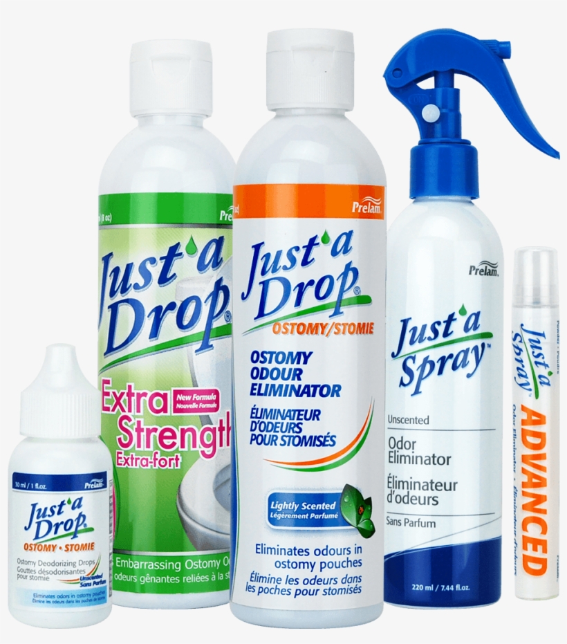 Ostomy Deodorizers For The Pouch & The Toilet - Just A Drop, transparent png