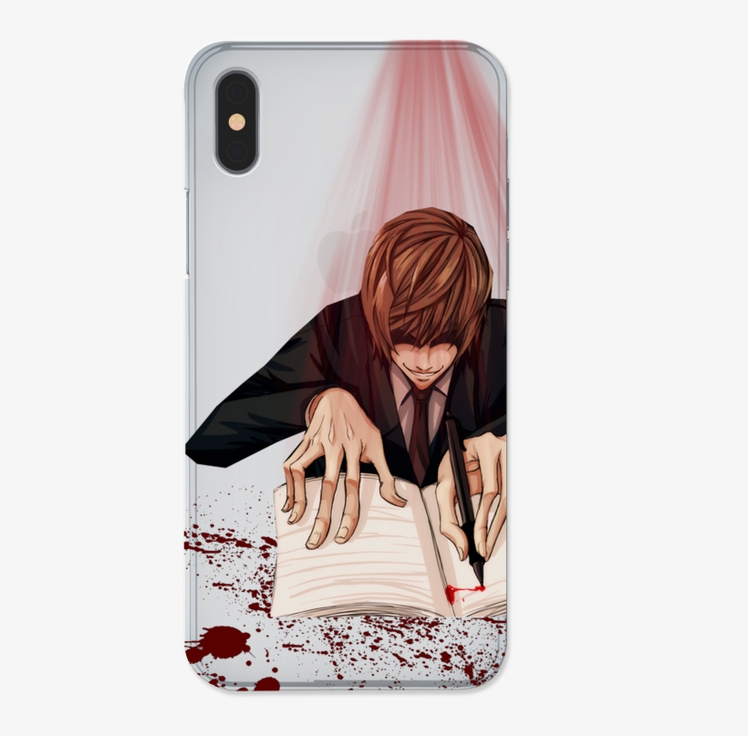 Case Transparente Light Yagami De Luh Rodriguesna - Iphone, transparent png