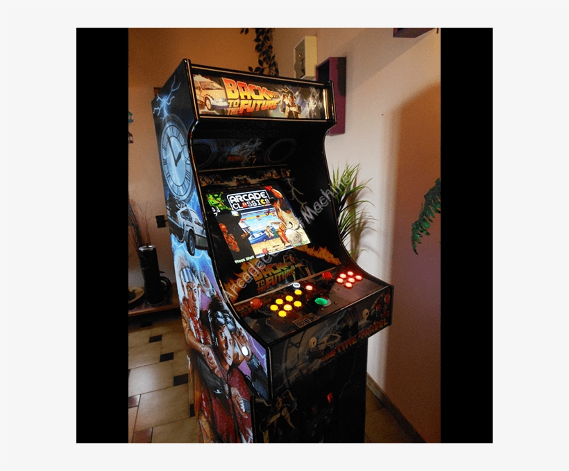 Bartop Pro-gold - Borne Arcade Back To The Future, transparent png