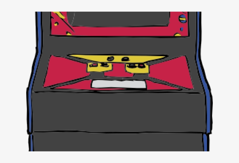 Game Clipart Arcade Machine - Cartoon Arcade Game, transparent png