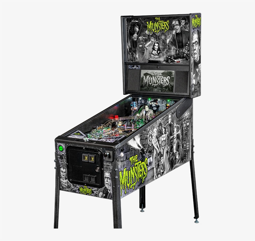 Welcome To Music City Pinball - Munsters Pinball, transparent png