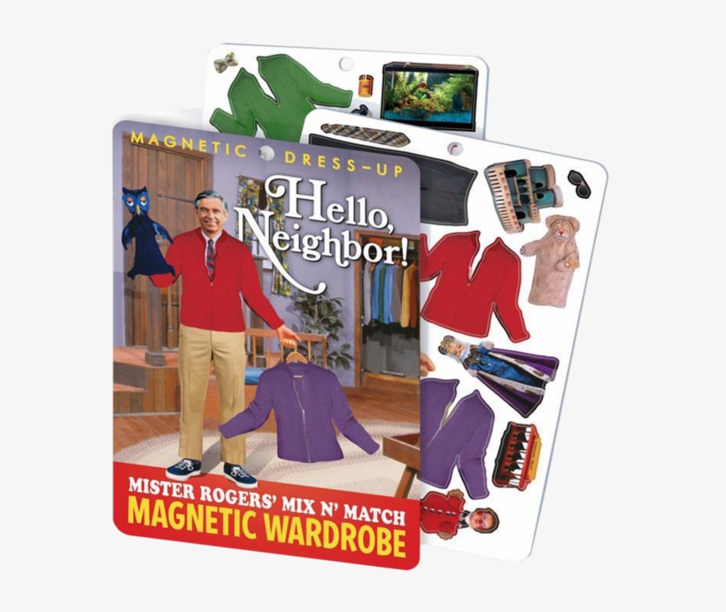 Mister Rogers Magnetic Dress Up - Fred Rogers, transparent png
