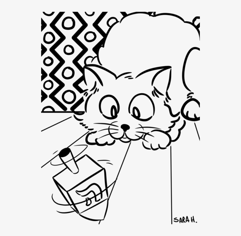 Dreidel Dreidel Dreidel, I Made You Out Of Clay - Cartoon, transparent png