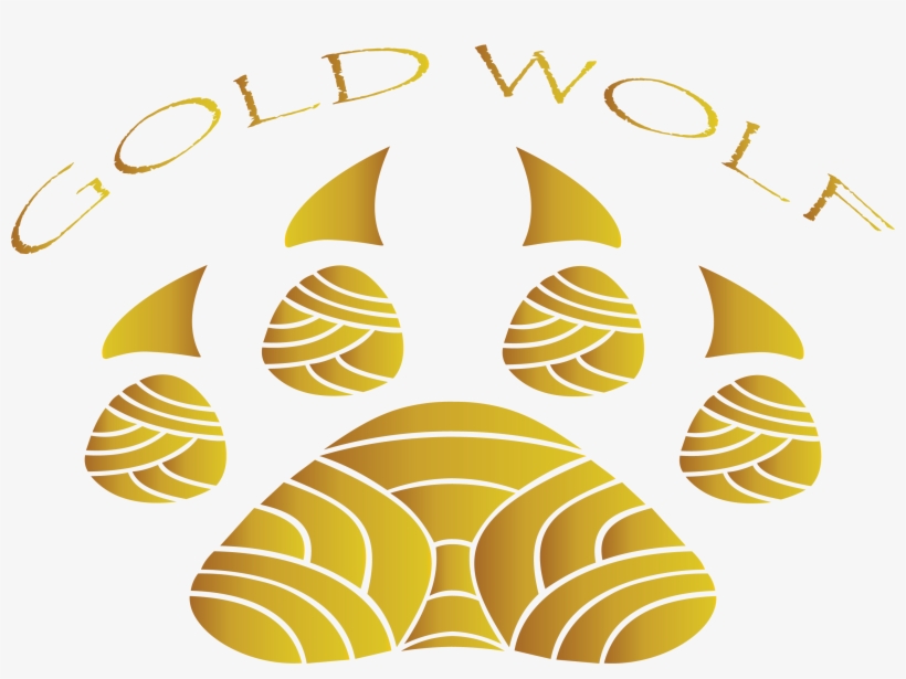 Gold Wolf Clothing - Illustration, transparent png
