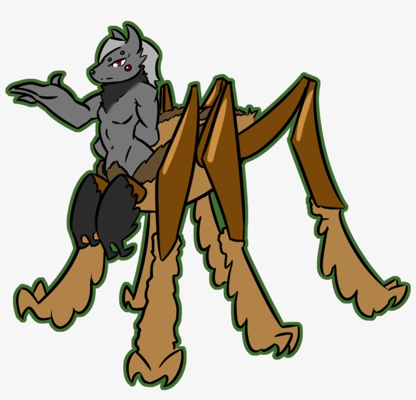 Cuz Puns And Hot Wolf Men Go Hand In Paw - Cartoon, transparent png