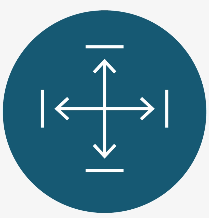 Circle Icon With A Blue Background Showing Line Art - Wii Dance Pad, transparent png