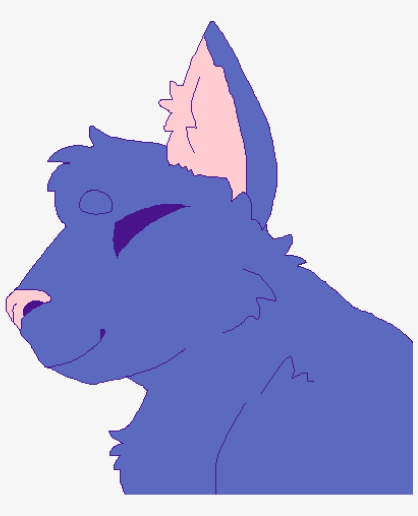 Blue Paw - Cartoon, transparent png