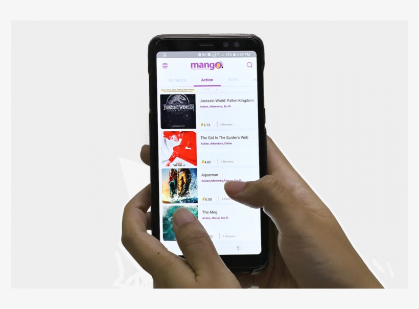 Newly Launched Feminist Film Review Application Mango - Iphone, transparent png