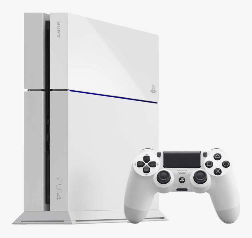 Ps4 500gb Console Glacier White Destiny-3 - Ps4 White, transparent png