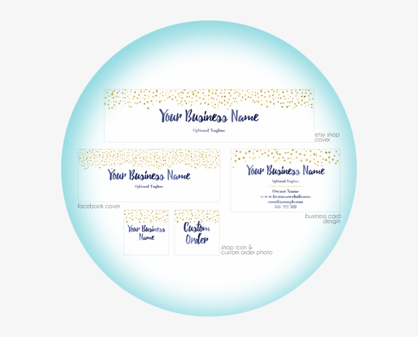 Etsy Banner Package From Pixel Berry Pie Designs - Circle, transparent png