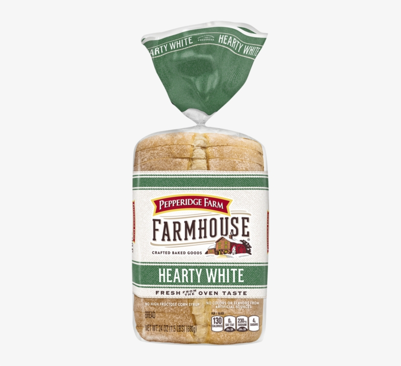 Tune In Around - Pepperidge Farm Farmhouse Hearty White Bread, transparent png