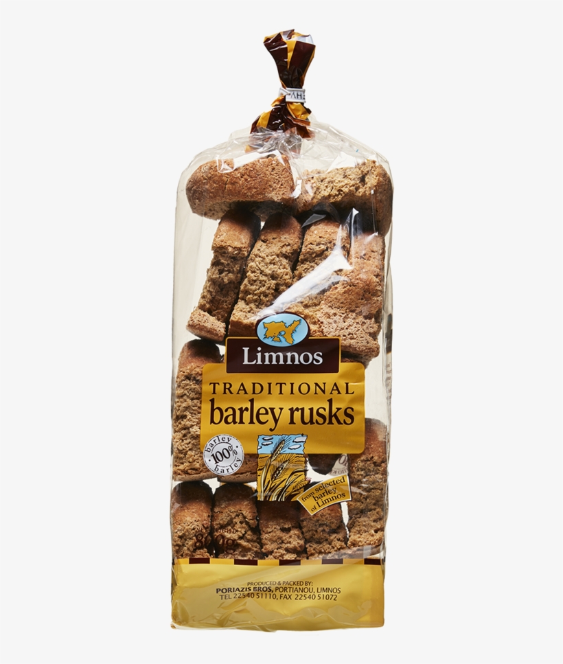 Poriazis Barley Rusks 800g - Whole Wheat Bread, transparent png
