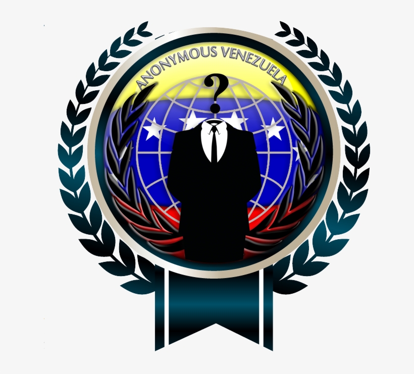 Anonymous Venezuela, transparent png