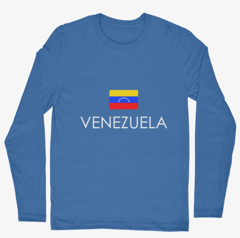 franela Manga Larga Good Vibes Venezuela - Long-sleeved T-shirt, transparent png