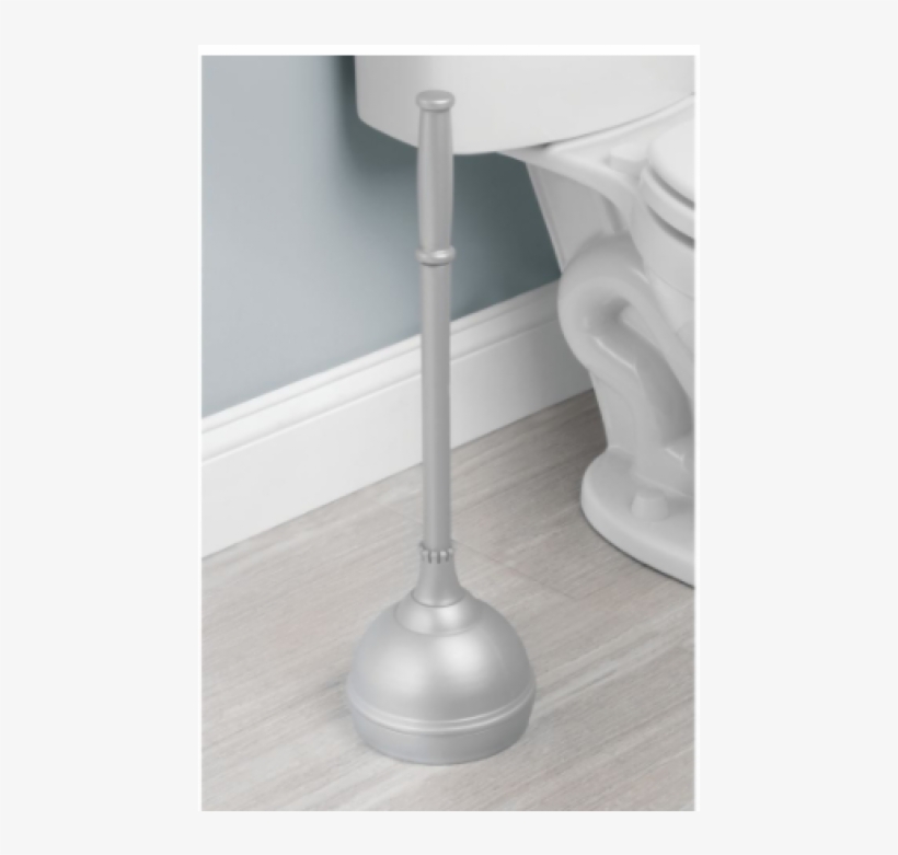 Interdesign Toilet Plunger And Holder For Bathroom - Floor, transparent png