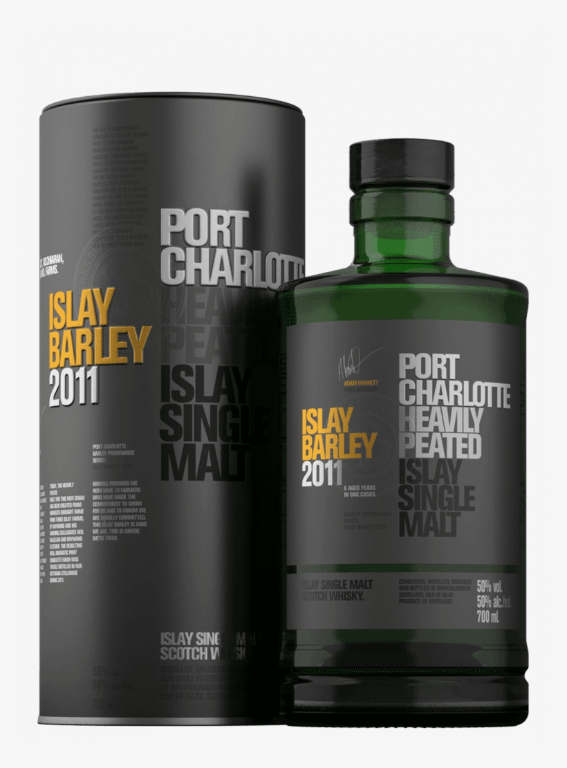 Port Charlotte Islay Barley - Port Charlotte Heavily Peated Islay Barley, transparent png