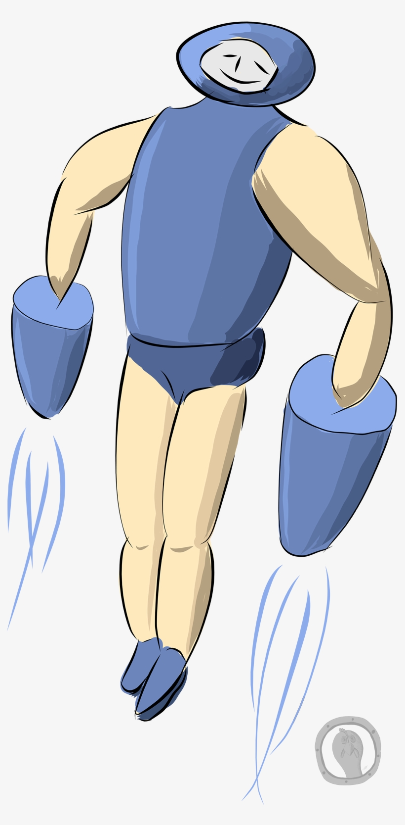 Shop Jet Man - Cartoon, transparent png