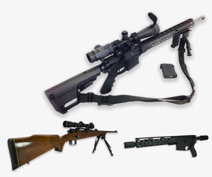 We Also Offer Custom Bolt Action Rifles For Competition, - Well Custom Sniler, transparent png