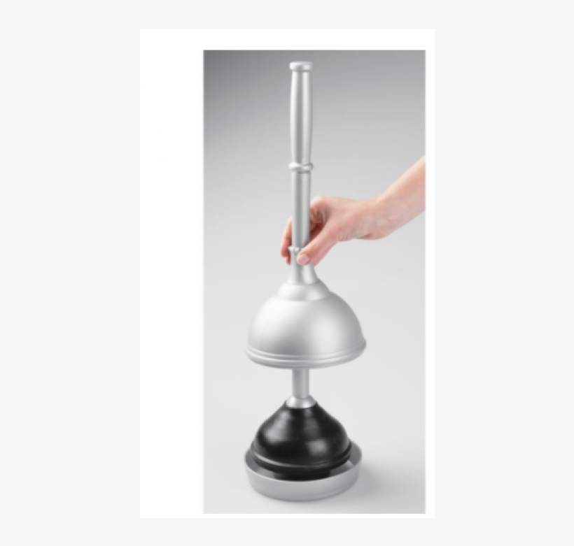 Interdesign Toilet Plunger And Holder For Bathroom - Sphere, transparent png