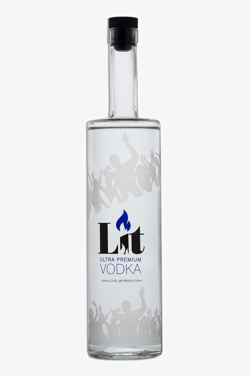 Lit Bottle - Glass Bottle, transparent png