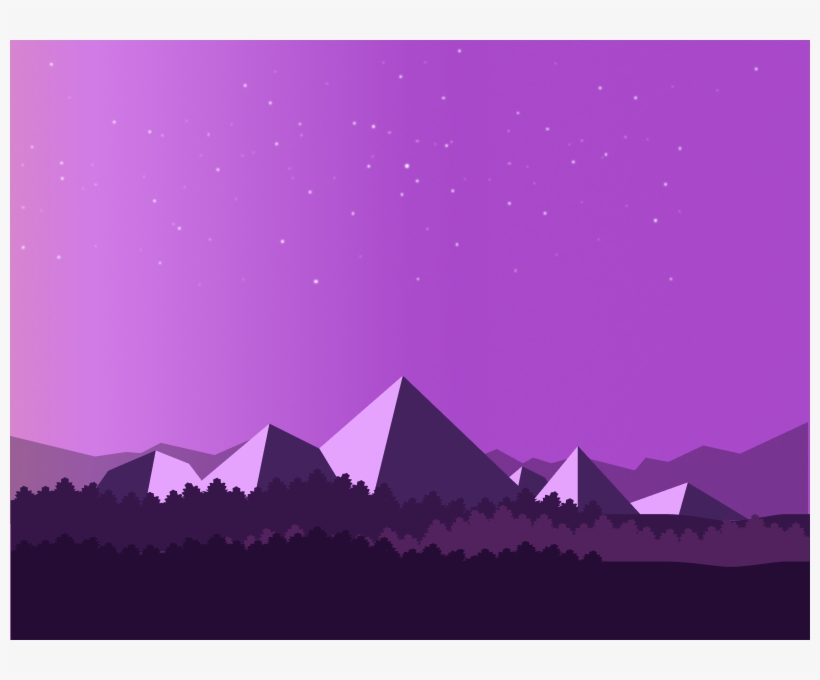 Twilight Pyramids - Illustration, transparent png