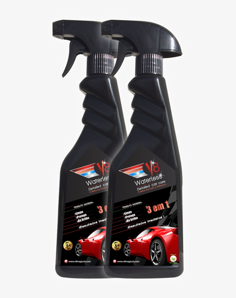 V8 Waterless Car Wash Pack - Productos De Limpieza De Carro, transparent png
