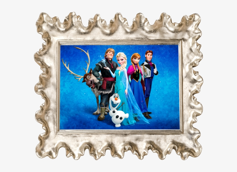 Adesivo Quadro Frozen, transparent png