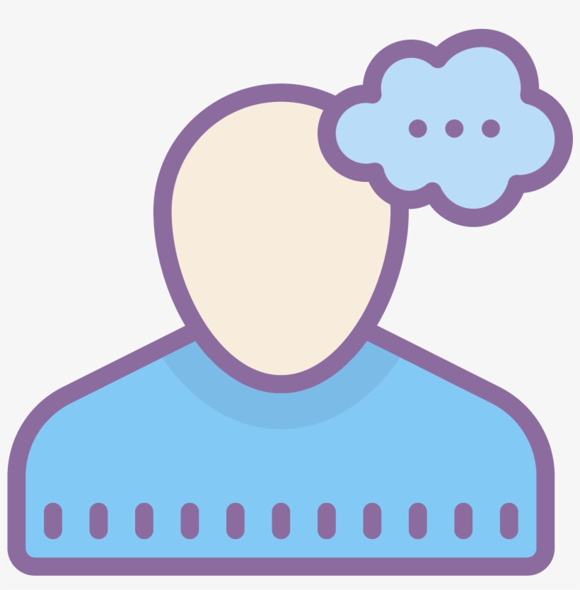 Myślący Mężczyzna Icon, transparent png