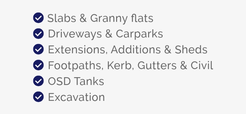 Slabs & Granny Flats  Driveways & Carparks  Extensions,, transparent png