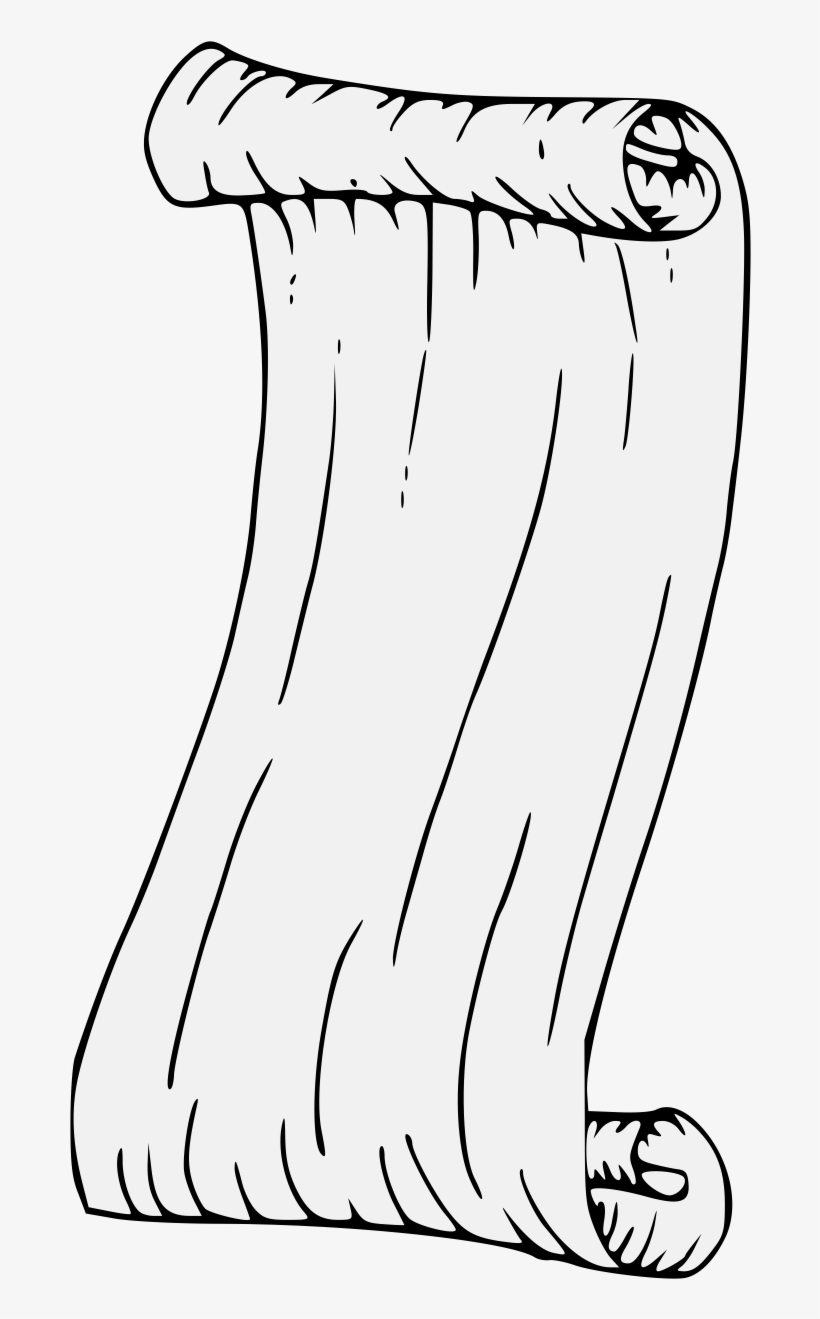 Clipart Download Scroll Traceable Art Pdf - Illustration, transparent png
