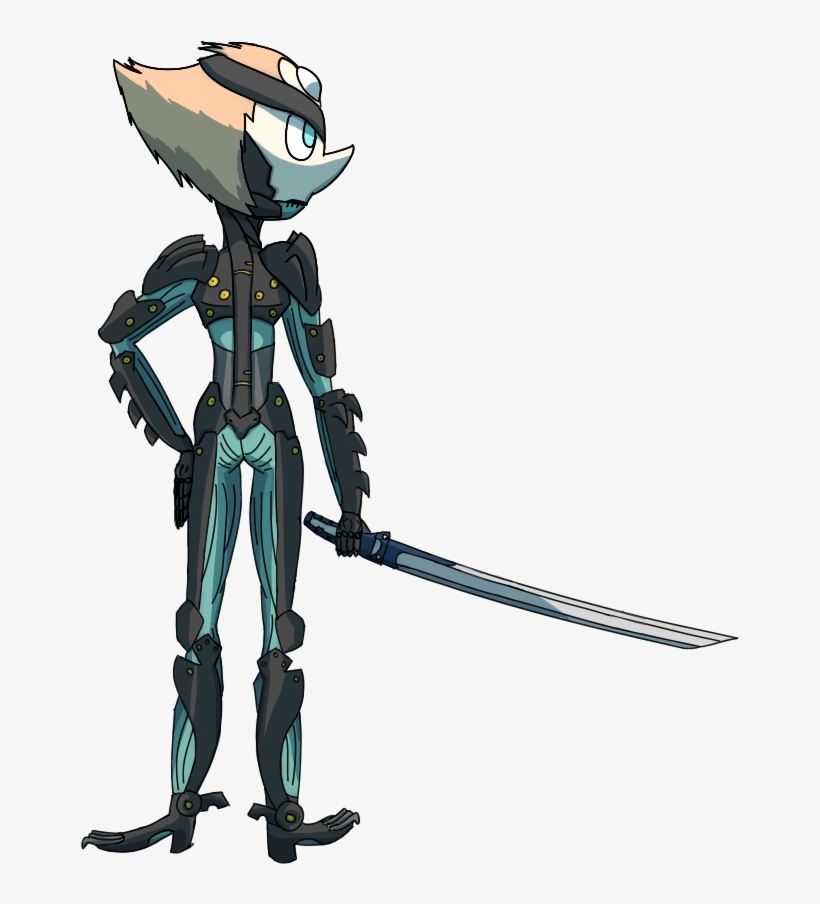Pearl As Raiden From Metal Gear Rising - Action Figure, transparent png