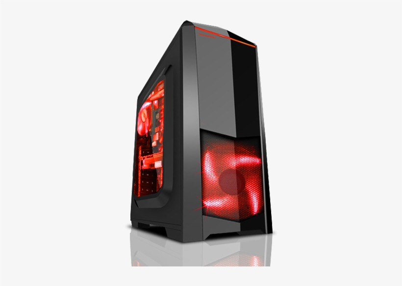 The Raiden Elite Can Support Upto 5x 120mm Fans For - Tecware Raiden Elite White, transparent png