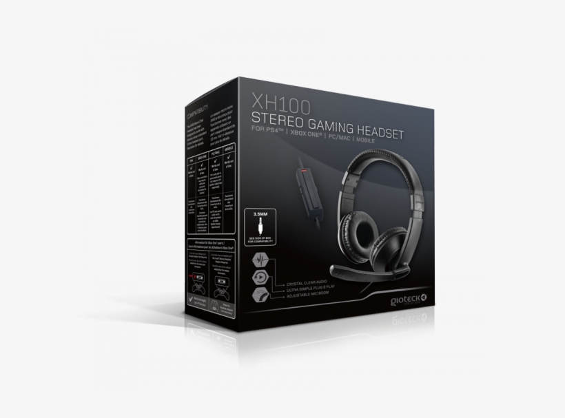 Giotek-xh100 Mult Gaming Headset - Gioteck Xh100, transparent png