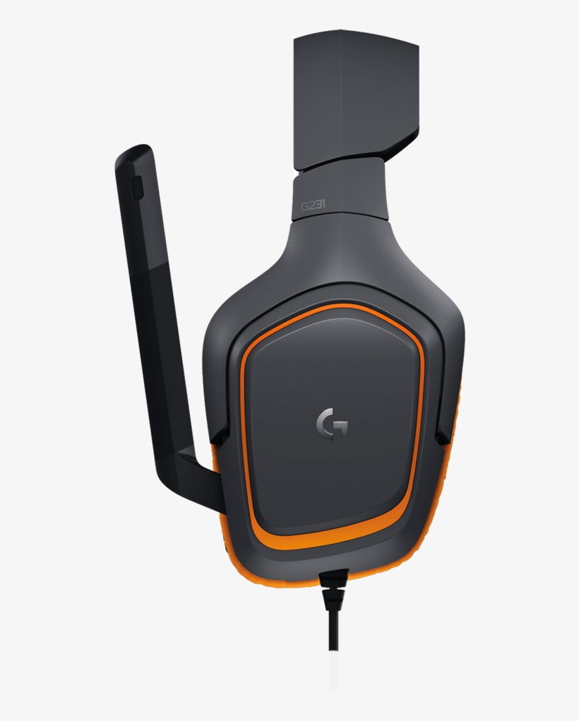 Logitech G231 Prodigy Gaming Headset - Słuchawki Logitech, transparent png