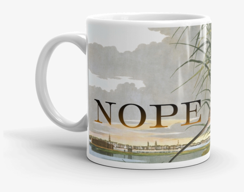 Nope Mug - Coffee Cup, transparent png