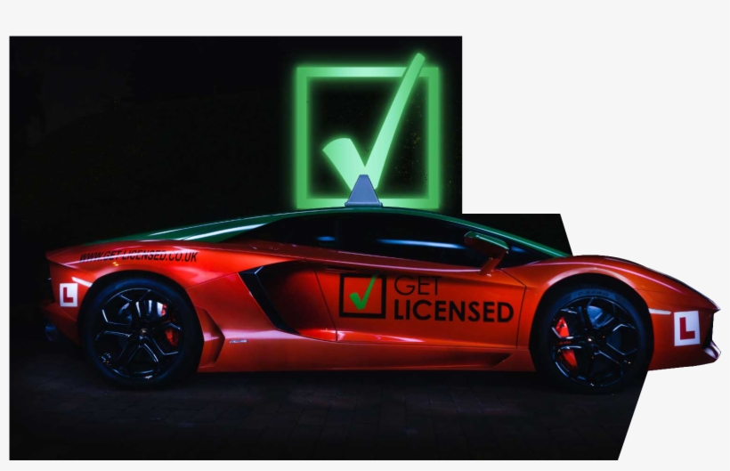 Supercharge Your Driving Lessons Introducing The World's - Lambo Learner Car, transparent png