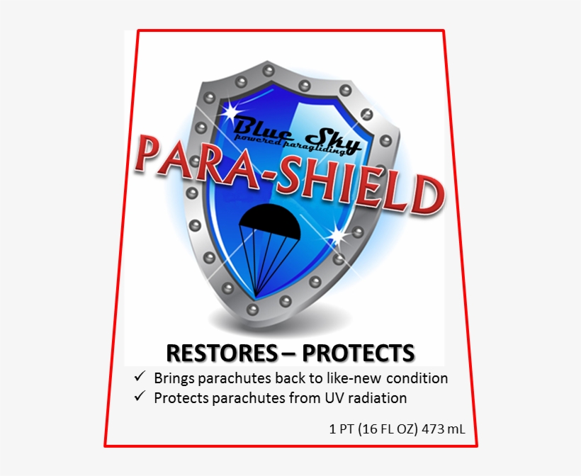 Para-shield Paraglider Conditioner - Graphic Design, transparent png