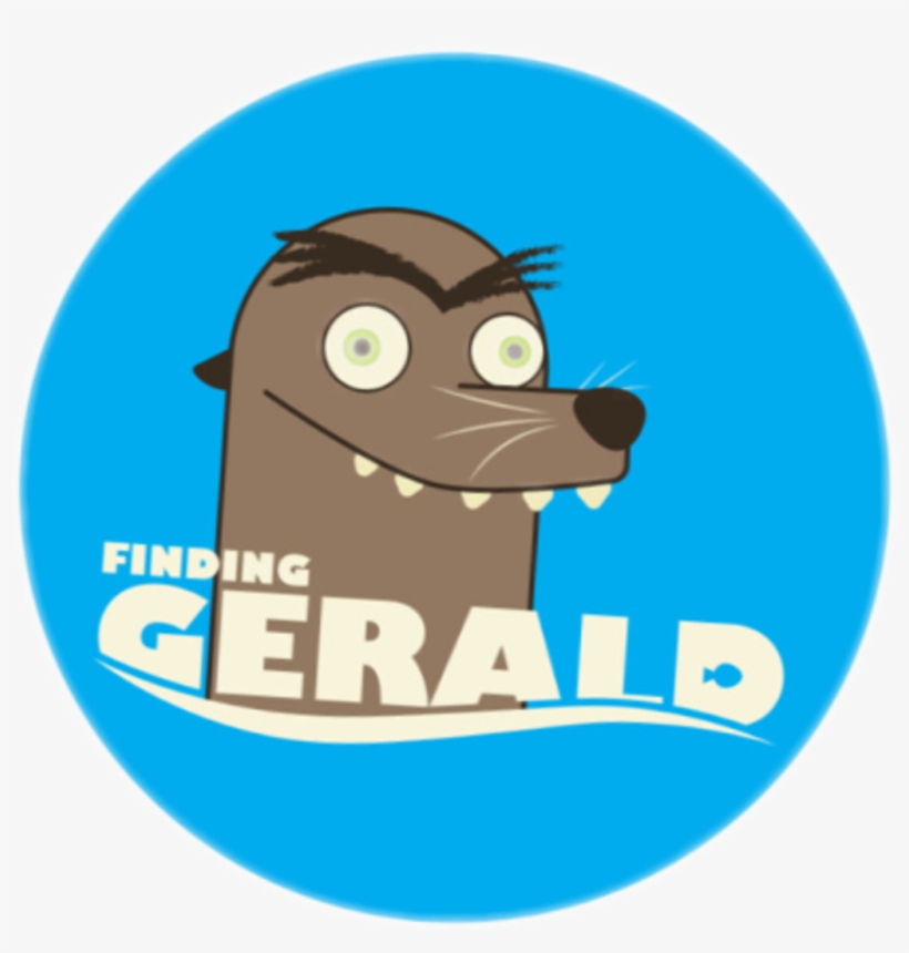Findingdory Gerald Disney Pixar Stickers Sticker Freeto - Cartoon, transparent png