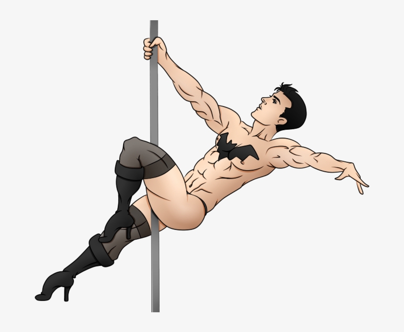 Stripper Png - Male Stripper Cartoon Png, transparent png