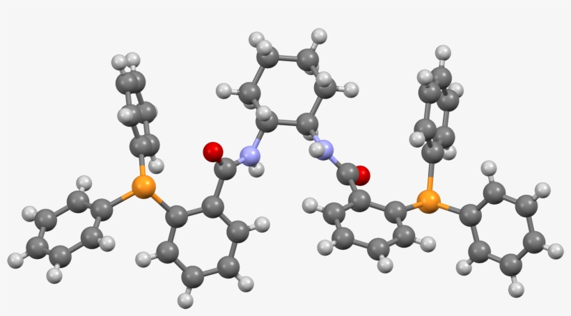 Trost Ligand From Xtal 1999 Mercury 3d Balls - Perylenetetracarboxylic Dianhydride, transparent png