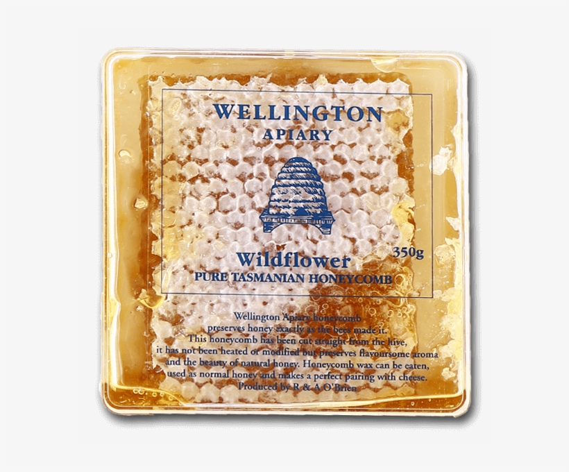 Wellington Apiary Wildflower Honeycomb - Dessert, transparent png
