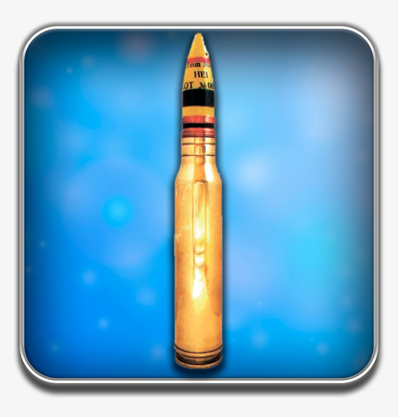 30mmx210b - Bullet, transparent png