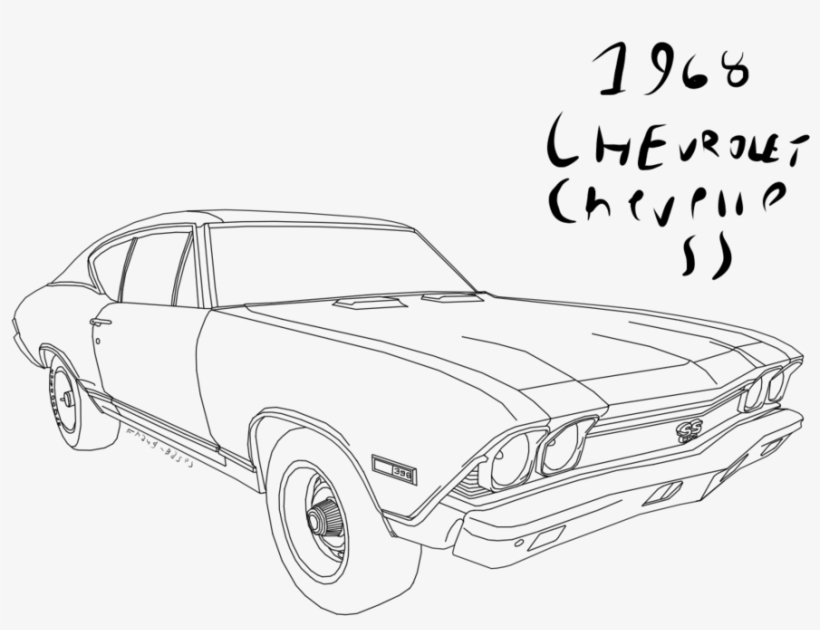 Camaro Clipart Chevelle - Classic Car, transparent png