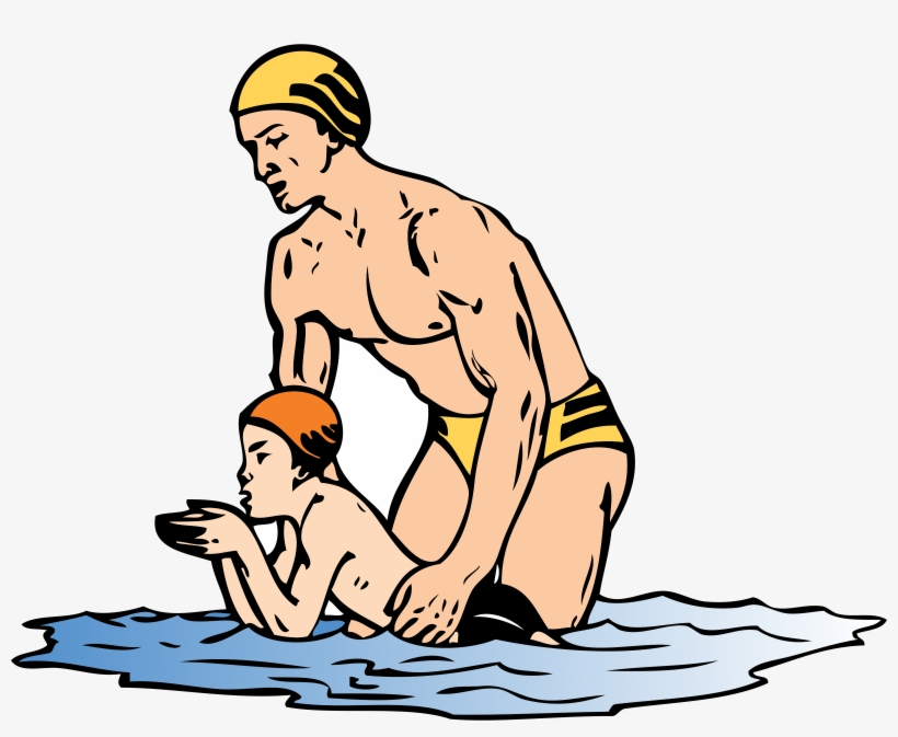Big Image - Swimming Clip Art, transparent png